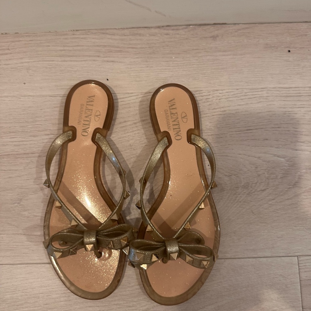 Valentino Women's Gold Sandals